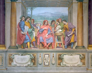 Lorenzo taiteilijoiden joukossa